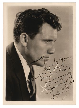 Lot #929 Spencer Tracy Signed Photograph - Image 1