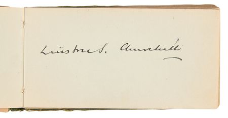 Lot #156 Winston Churchill and War Ministry (50+) Autograph Book - Image 2