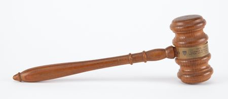 Lot #329 White House 1927 Wood Relic Gavel Gavel - Image 1
