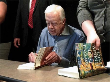 Lot #45 Jimmy Carter (3) Signed Books: Nobel Peace Prize Lecture, The Hornet?s Nest, and Beyond the White House - Image 5