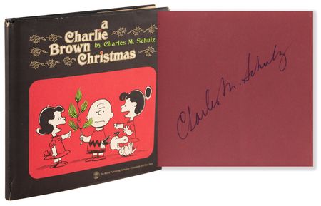 Lot #542 Charles Schulz Signed Book - A Charlie