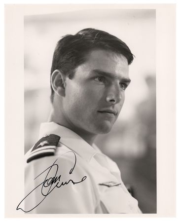 Lot #816 Tom Cruise Signed Photograph