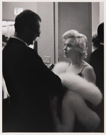 Lot #884 Marilyn Monroe and Arthur Miller Original Photograph by Roy Schatt - Image 1