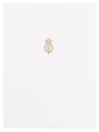 Lot #287 King Charles III Signed Christmas Card (1997) - Image 2