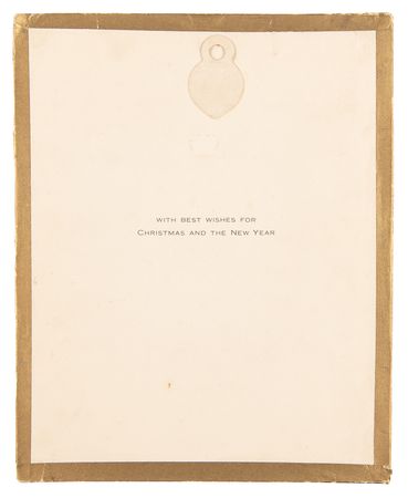 Lot #310 Queen Elizabeth II and Prince Philip Signed Christmas Card (1953) - Image 2