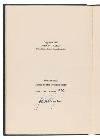 Lot #214 Jack Thayer Twice-Signed Limited Edition Book - The Sinking of the S.S. Titanic - Image 3