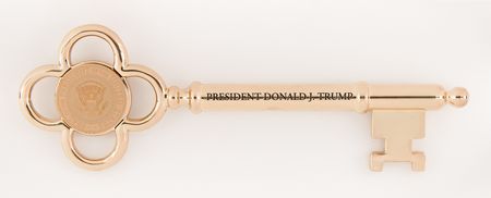 Lot #126 Donald Trump Ceremonial White House Key - Image 3