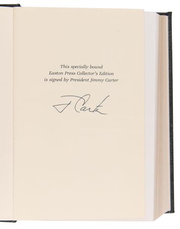 Lot #47 Jimmy Carter Signed Book - Keeping Faith - Image 4
