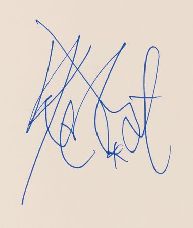 Lot #621 Kurt Vonnegut Signed Book - Hocus Pocus - Image 2