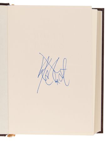 Lot #621 Kurt Vonnegut Signed Book - Hocus Pocus - Image 4