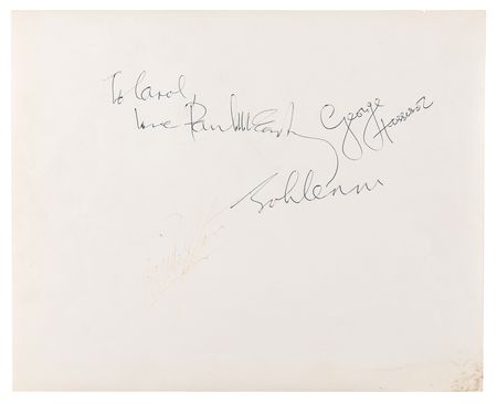 Lot #637 Beatles Signed Photograph - Pictured at London's Russell Square - Image 2