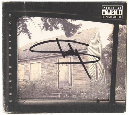 Lot #753 Eminem Signed CD - The Marshall Mathers