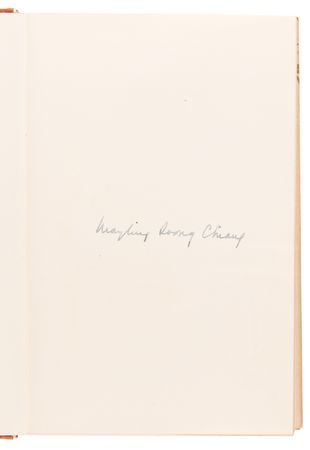 Lot #250 Madame Chiang Kai-shek Signed Book - Selected Speeches, 1958-1959 - Image 4