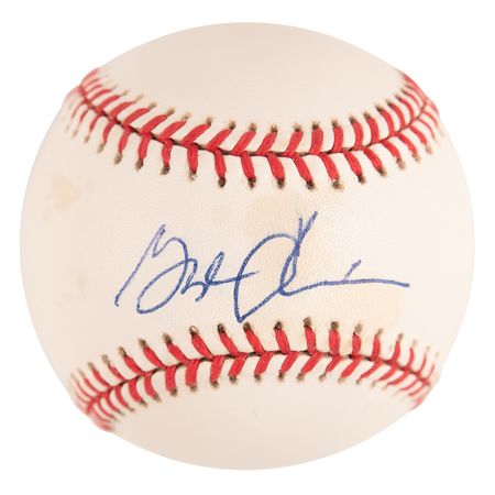 Lot #806 George Carlin Signed Baseball