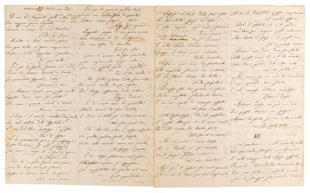 Lot #571 Unification of Italy Letter and Poem Collection from Patriots Arnaldo Fusinato, Giuseppe Mazzini, Cesare Battisti, and Others - Image 5