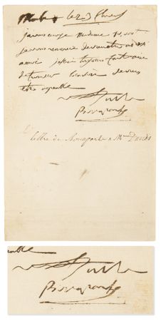 Lot #339 Napoleon Rare Autograph Letter Signed 