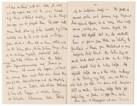 Lot #197 Otto Hahn War-Dated 24-Page Autograph Letter Signed from the Western Front, Sending Holiday Wishes and News of the ?Christmas Truce? Miracle - Image 4