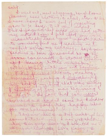 Lot #642 Janis Joplin Emotional Autograph Letter Signed to Her Boyfriend - 