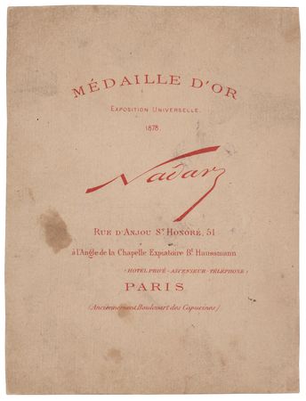 Lot #797 Sarah Bernhardt Signed Photograph - Image 2