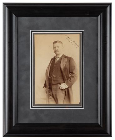 Lot #17 Theodore Roosevelt Signed Photograph as President - Image 3
