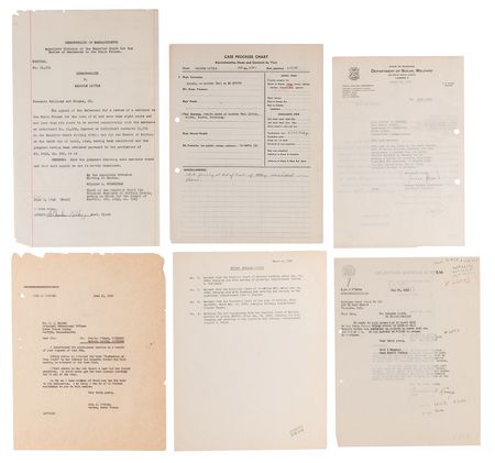 Lot #178 Malcolm X Prison Archive: (80+) Documents with an Autograph Letter Signed, Mug Shot Photograph, and Internal Records - Image 20