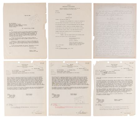Lot #178 Malcolm X Prison Archive: (80+) Documents with an Autograph Letter Signed, Mug Shot Photograph, and Internal Records - Image 26