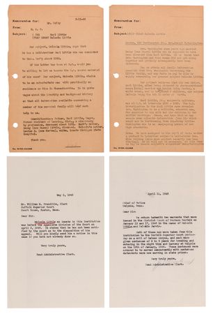 Lot #178 Malcolm X Prison Archive: (80+) Documents with an Autograph Letter Signed, Mug Shot Photograph, and Internal Records - Image 30