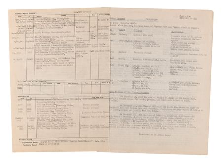 Lot #178 Malcolm X Prison Archive: (80+) Documents with an Autograph Letter Signed, Mug Shot Photograph, and Internal Records - Image 6