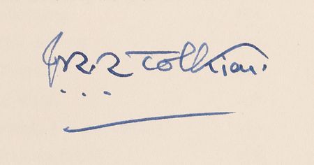 Lot #578 J. R. R. Tolkien (4) Signed Books - The Hobbit and the Lord of the Rings Trilogy - Image 5