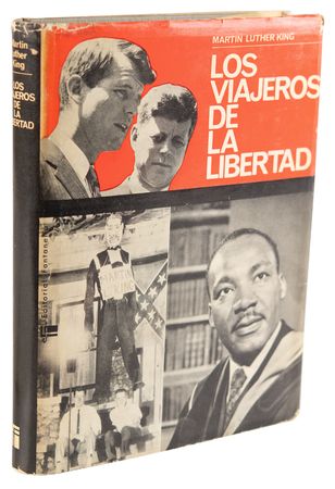 Lot #173 Martin Luther King, Jr. Signed Contract for a Spanish Version of 'Stride Toward Freedom,' with His Literary Agent's File Copy of the Book - Image 6