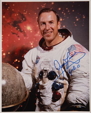 Lot #6243 Apollo 13 Signed 'Launch Day' Cover and (3) Signed Photographs - Image 3