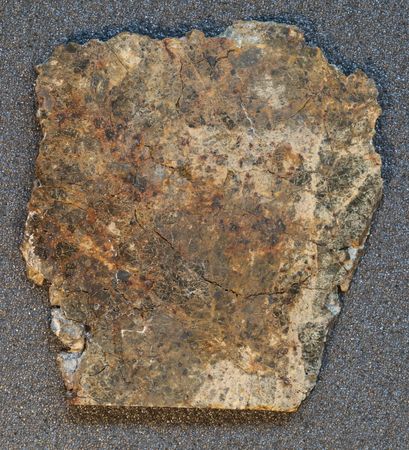 Lot #6517 NWA 2801 Meteorite Slice?from the Asteroid Vesta - Image 4