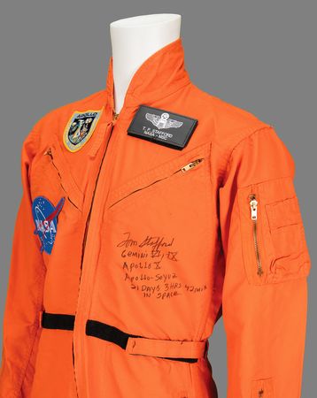 Lot #6112 Tom Stafford Signed Type II Pilot's Flight Suit - Image 2
