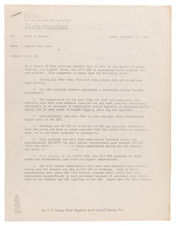 Lot #6110 Gordon Cooper's Apollo 10 Training and Checkups Notebook, Used Extensively by the Mission's Backup Commander - Image 11