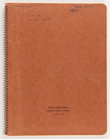 Lot #6110 Gordon Cooper's Apollo 10 Training and Checkups Notebook, Used Extensively by the Mission's Backup Commander - Image 2
