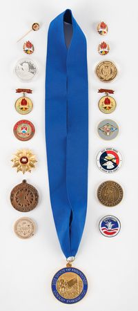 Lot #6217 Honorary Medallions, Coins, and Badges (17) - From the Personal Collection of Alan Bean - Image 1