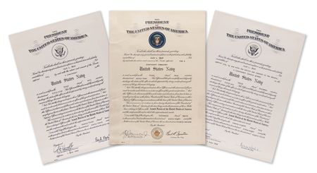 Lot #6221 Military Appointment Group Lot (5) - From the Personal Collection of Alan Bean - Image 1