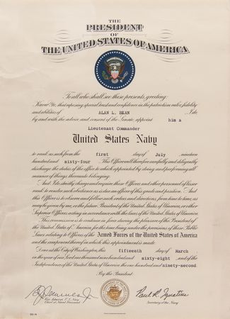 Lot #6221 Military Appointment Group Lot (5) - From the Personal Collection of Alan Bean - Image 2