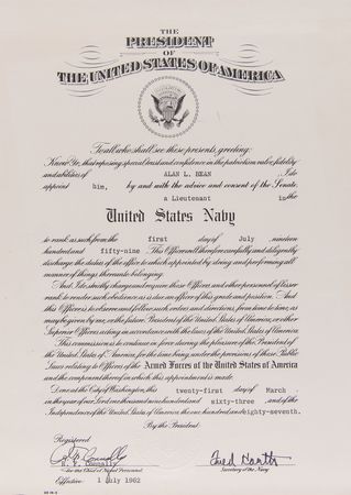 Lot #6221 Military Appointment Group Lot (5) - From the Personal Collection of Alan Bean - Image 4