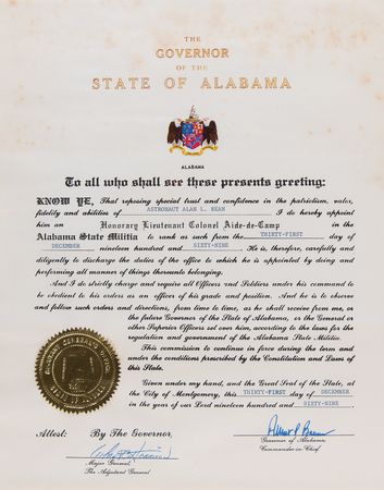 Lot #6221 Military Appointment Group Lot (5) - From the Personal Collection of Alan Bean - Image 5