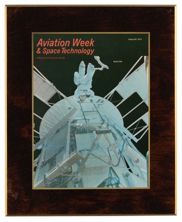 Lot #6222 Mounted 'Skylab' Magazine Covers (4) - From the Personal Collection of Alan Bean - Image 3