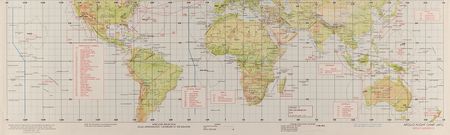 Lot #6332 Apollo 15 (3) Panoramic Mission Charts - Image 4