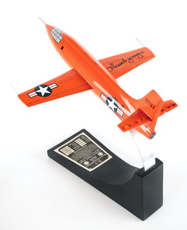 Lot #6002 Chuck Yeager Signed ?Glamorous Glennis? Bell X-1 Model - Image 1