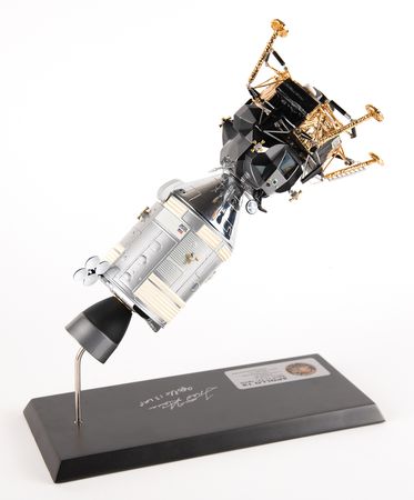 Lot #6262 Fred Haise Signed Apollo 13 Model - Image 3