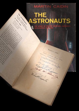 Lot #6007 Mercury 7 Signed Book - The Astronauts - Image 1