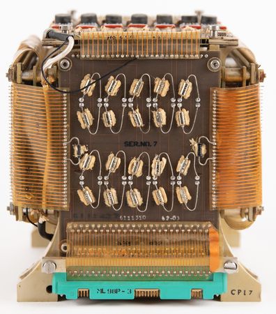 Lot #6404 Saturn V Launch Vehicle Digital Computer (LVDC) Memory Module - Image 4