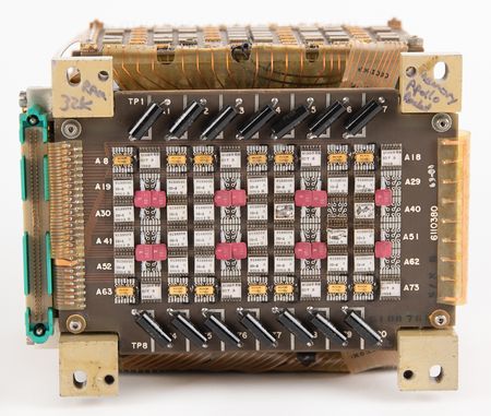 Lot #6404 Saturn V Launch Vehicle Digital Computer (LVDC) Memory Module - Image 7