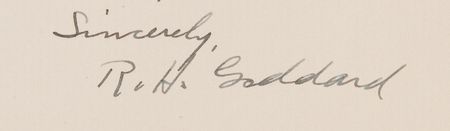 Lot #6461 Robert H. Goddard Autograph Letter Signed on Experiments at Clark University - Image 2