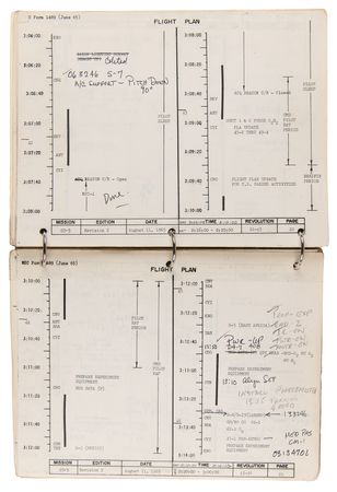 Lot #6032 Gemini 5 Flown Flight Plan with Extensive In-Flight Notations by Charles Conrad - Image 10