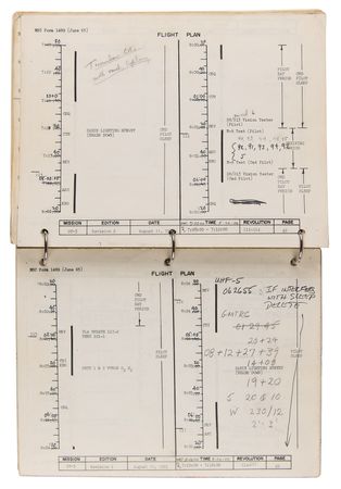 Lot #6032 Gemini 5 Flown Flight Plan with Extensive In-Flight Notations by Charles Conrad - Image 18